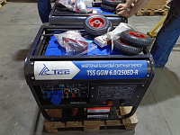 Инверторный бензиновый сварочный генератор TSS GGW 6.0/250ED-R уценка