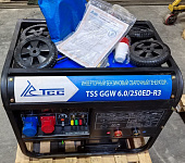 Инверторный бензиновый сварочный генератор TSS GGW 6.0/250ED-R3 уценка